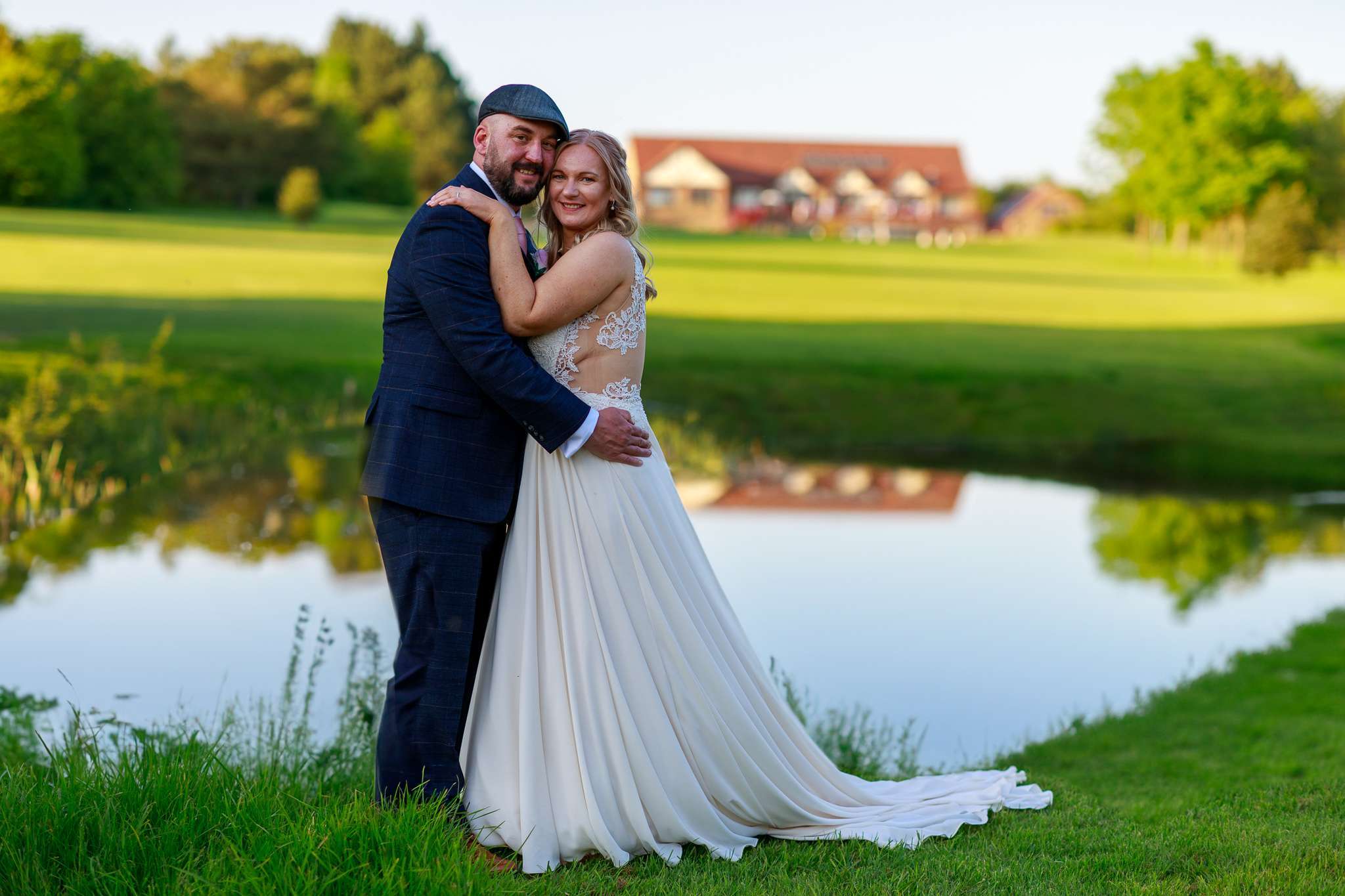 Photograph of Wedding at Wragg Barn Golf Club of Dan and Caroline.. Featured models: Caroline Blunsdon, Dan Rodie